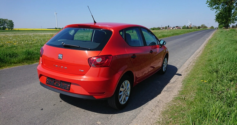 Seat Ibiza cena 36666 przebieg: 129000, rok produkcji 2016 z Chodzież małe 92